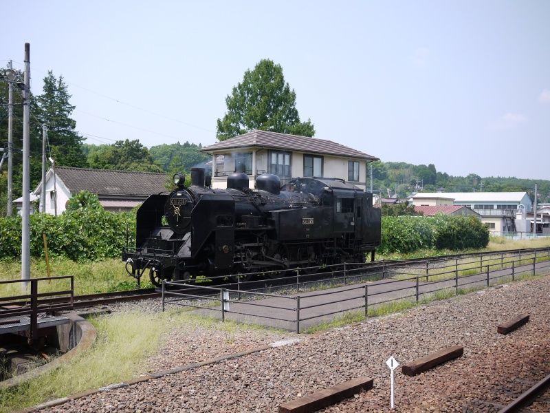 蒸気機関車牽引列車(SL列車)を見に行く 002
