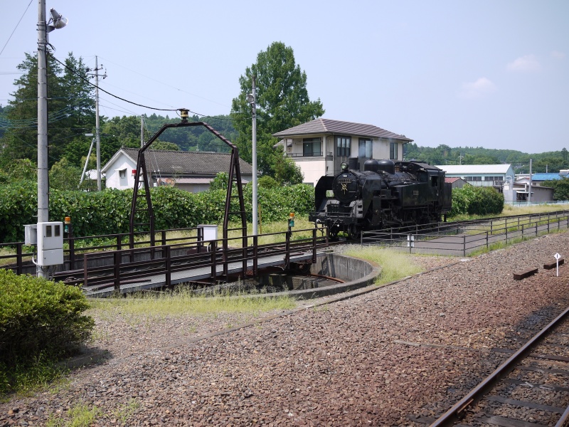 蒸気機関車牽引列車(SL列車)を見に行く 004